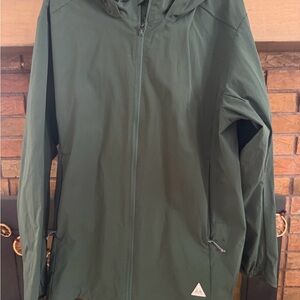 Green Hooded Jacket